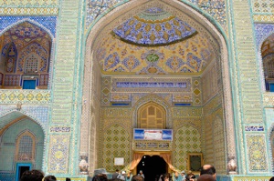 Shrine of Hazrat Ali in Mazir-e-Sharif, Afghanistan