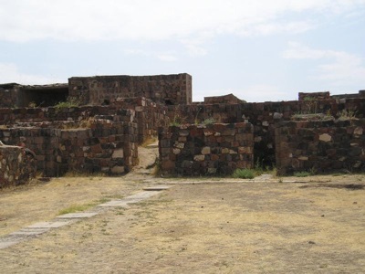 Ruins of Erebuni fortress, Yerevan, Armenia